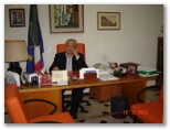 Il comandante sig. Vincenzo Azzaretto